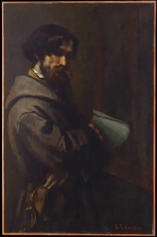 Alphonse Promayet (1822–1872) Wall Art by Gustave Courbet - High-Resolution Digital Print