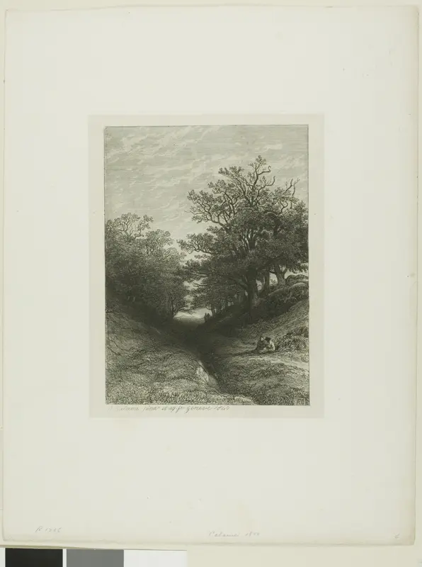 Alpine Landscape Wall Art by Alexandre Calame - High-Resolution Digital Print