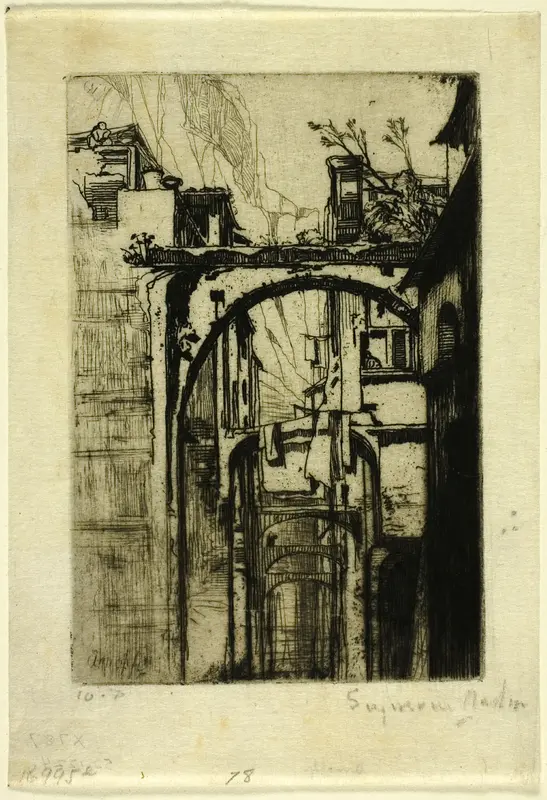 Amalfi Wall Art by Francis Seymour Haden - High-Resolution Digital Print
