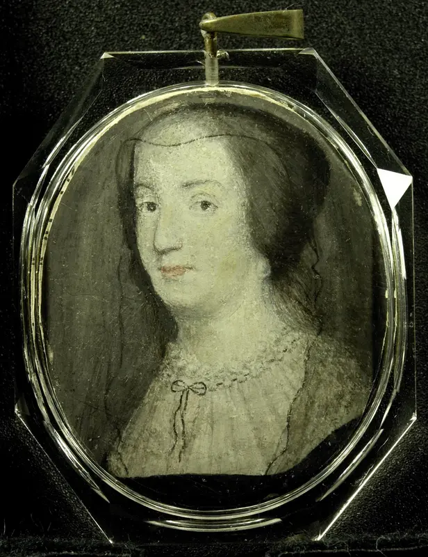 Amalia van Solms (1602-75). Weduwe van prins Frederik Hendrik Wall Art by anonymous - High-Resolution Digital Print
