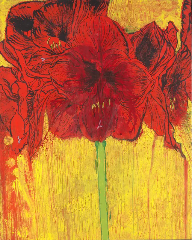Amaryllis Wall Art by Unknown - High-Resolution Digital Print