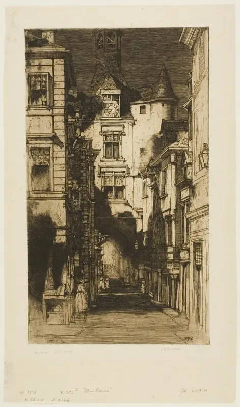 Amboise Wall Art by David Young Cameron - High-Resolution Digital Print