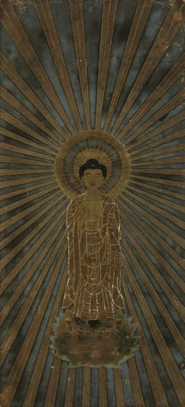 Amida Manifesting in the Dharma-body of Expedient Means Wall Art by Unknown - High-Resolution Digital Print