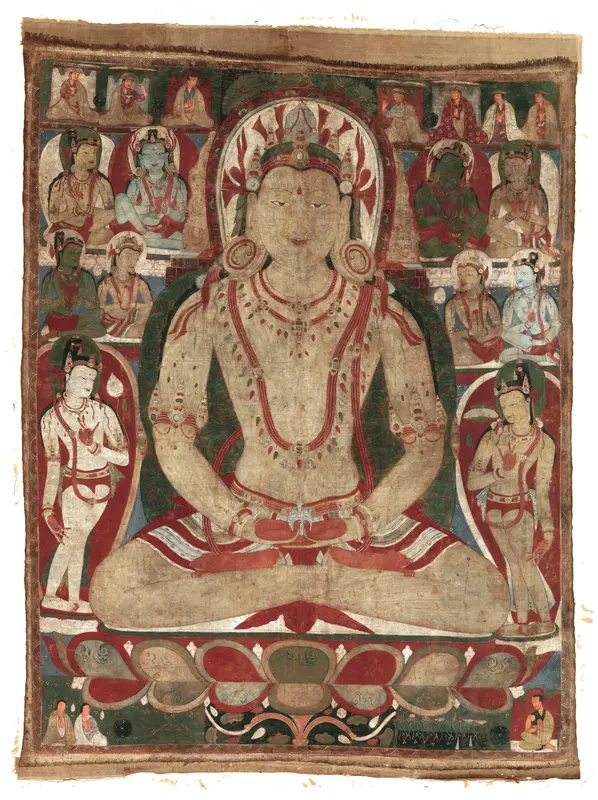 Amitayus, the Buddha of Eternal Life Wall Art by Unknown - High-Resolution Digital Print