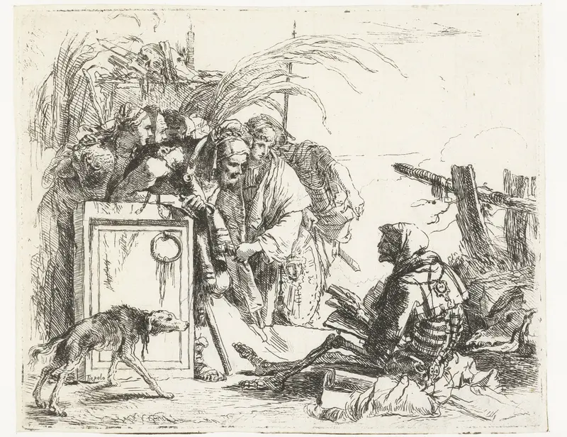 An Audience with Death Wall Art by Unknown - High-Resolution Digital Print