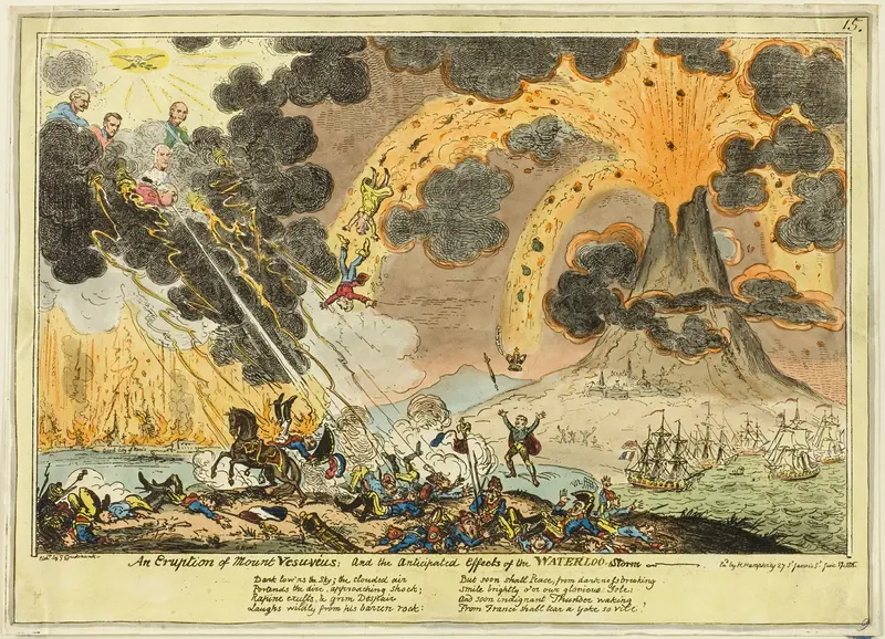 An Eruption of Mount Vesuvius