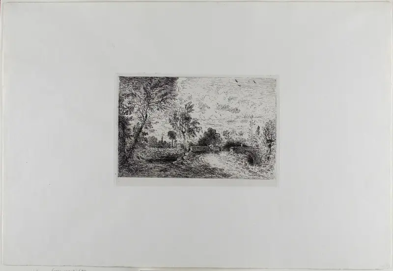 An Old Bridge at Salisbury Wall Art by John Constable - High-Resolution Digital Print