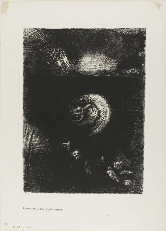 And All Manner of Frightful Creatures Arise, plate 8 of 10