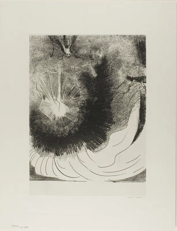 And There Fell a Great Star From Heaven, Burning as it Were a Lamp, plate 5 of 12