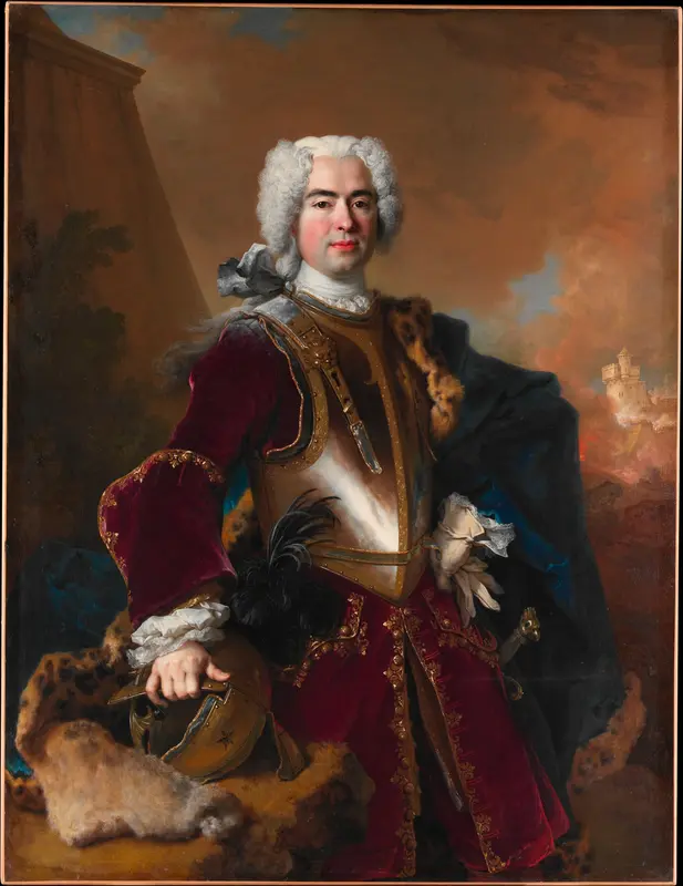 André François Alloys de Theys d'Herculais (1692–1779) Wall Art by Nicolas de Largillierre (or Largillière) - High-Resolution Digital Print