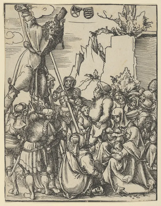 Andrew from the Martyrdom of the Twelve Apostles Wall Art by Lucas Cranach the Elder - High-Resolution Digital Print