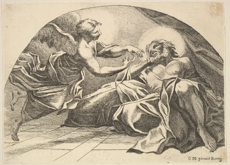 Angel appearing to Peter in Prison Wall Art by Robert van Audenaerde - High-Resolution Digital Print