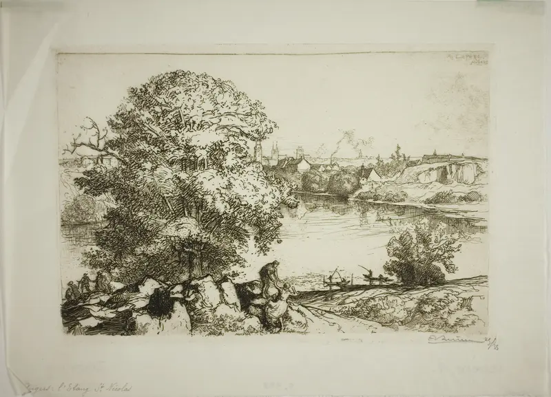 Angers, Lake Saint-Nicolas