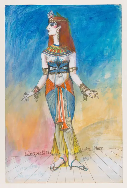 Ank van der Moer als Cleopatra Wall Art by Unknown - High-Resolution Digital Print