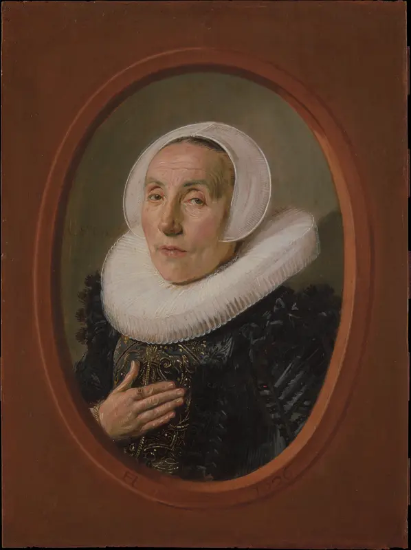 Anna van der Aar (born 1576/77, died after 1626) Wall Art by Frans Hals - High-Resolution Digital Print