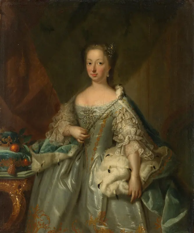 Anna van Hannover (1709-59). Echtgenote van prins Willem IV Wall Art by Unknown - High-Resolution Digital Print
