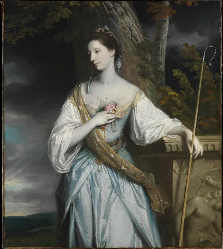 Anne Dashwood (1743–1830), Later Countess of Galloway Wall Art by Sir Joshua Reynolds - High-Resolution Digital Print