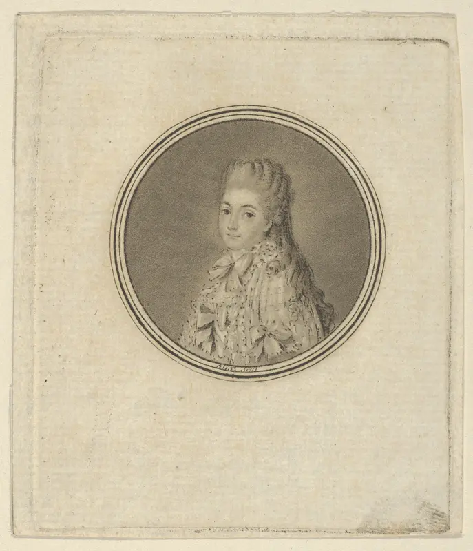 Anne de Chaumont-Guitry, Comtesse d'Amblimont Wall Art by Pierre Michel Alix - High-Resolution Digital Print