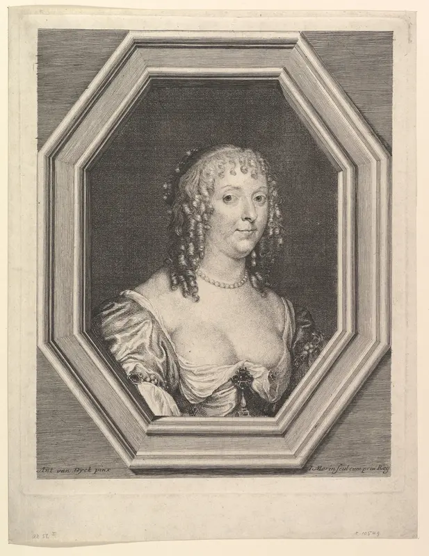 Anne-Sophie Herbert, comtesse de Carnarvon Wall Art by Jean Morin - High-Resolution Digital Print