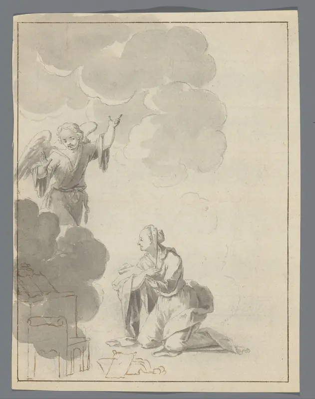 Annunciatie Wall Art by Matthijs Balen (1684-1766) - High-Resolution Digital Print