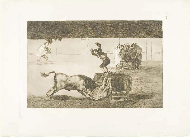 Another madness of his in the same ring, plate 19 from The Art of Bullfighting