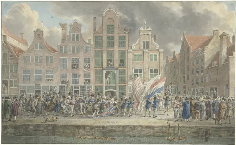 Anti-Engelse demonstratie te Rotterdam, 2 maart 1781 Wall Art by Unknown - High-Resolution Digital Print