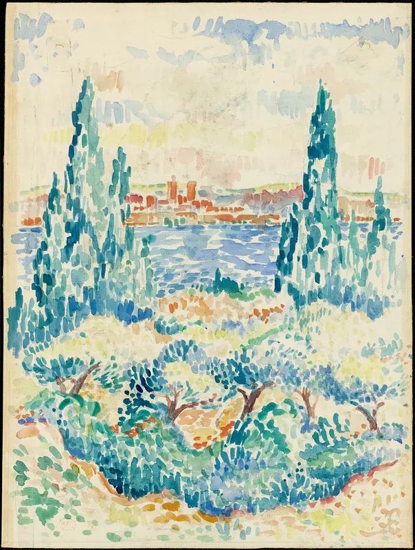 Antibes Wall Art by Henri Edmond Cross - High-Resolution Digital Print