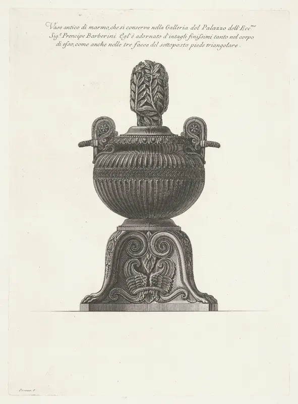 Antieke vaas Wall Art by Unknown - High-Resolution Digital Print