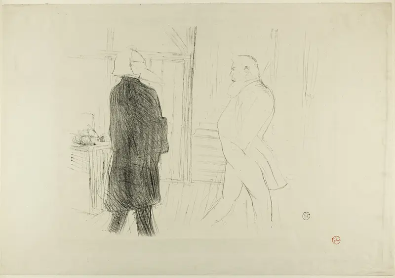 Antoine and Gémier, in Une Faillite