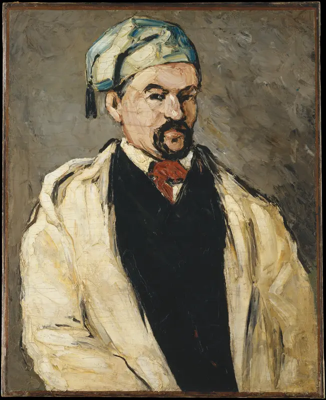 Antoine Dominique Sauveur Aubert (born 1817), the Artist's Uncle Wall Art by Paul Cézanne - High-Resolution Digital Print