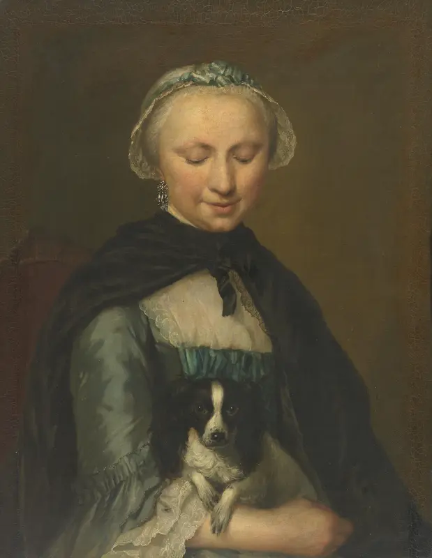 Antoinette Metayer (1732-88). Oudste zuster van Louis Metayer Wall Art by Unknown - High-Resolution Digital Print