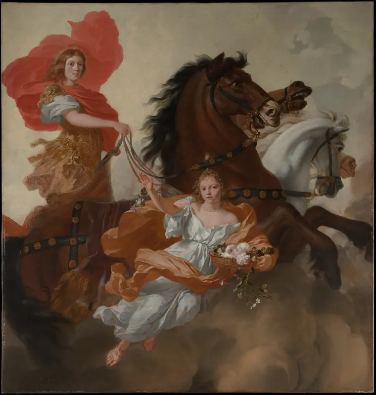 Apollo and Aurora Wall Art by Gerard de Lairesse - High-Resolution Digital Print