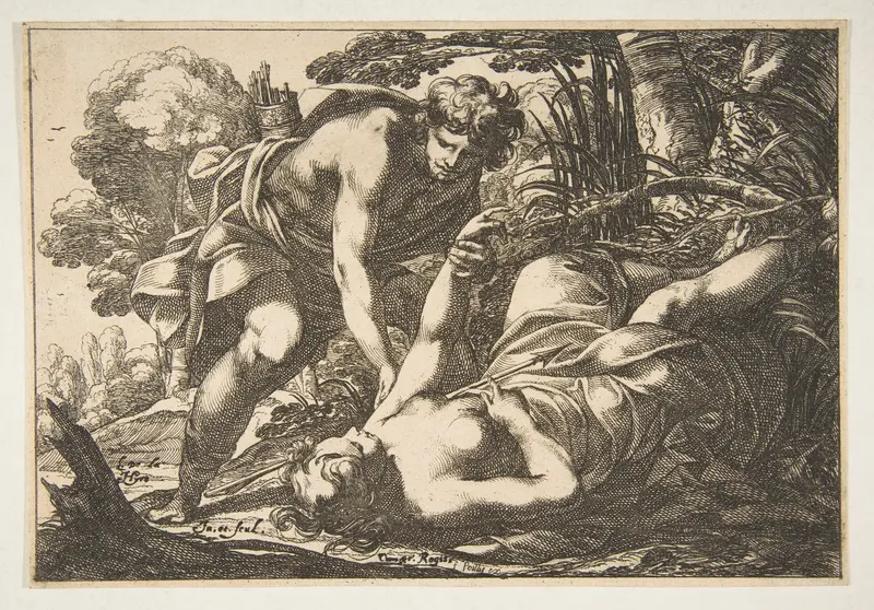 Apollo and Clytie Wall Art by Laurent de La Hyre - High-Resolution Digital Print