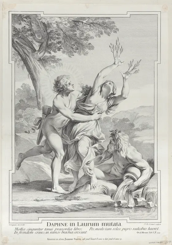 Apollo and Daphne Wall Art by Jean Michel Liotard - High-Resolution Digital Print