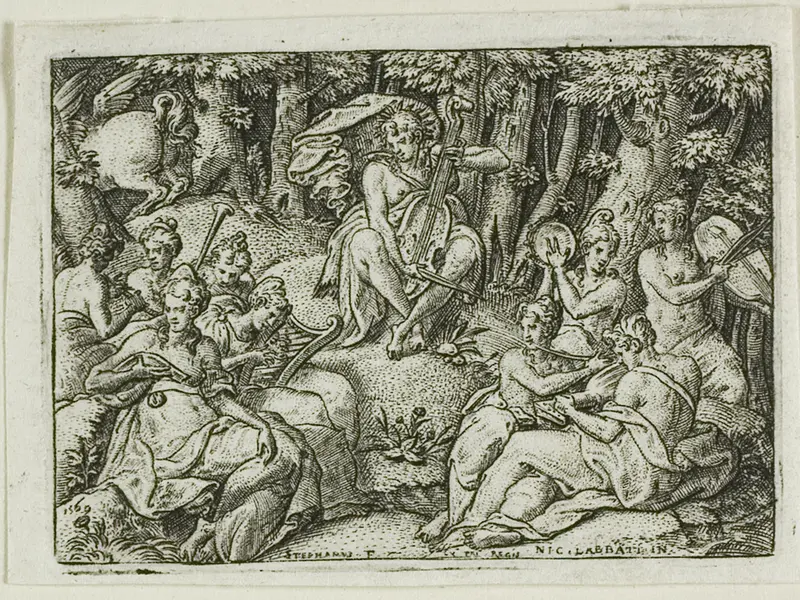 Apollo and the Muses