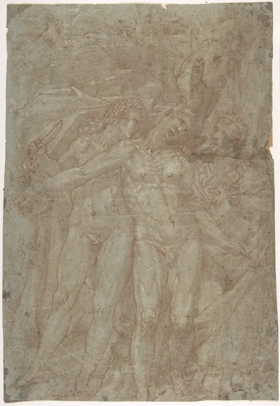 Apollo, Marsyas, and Midas Wall Art by Anonymous, Netherlandish, 16th century - High-Resolution Digital Print