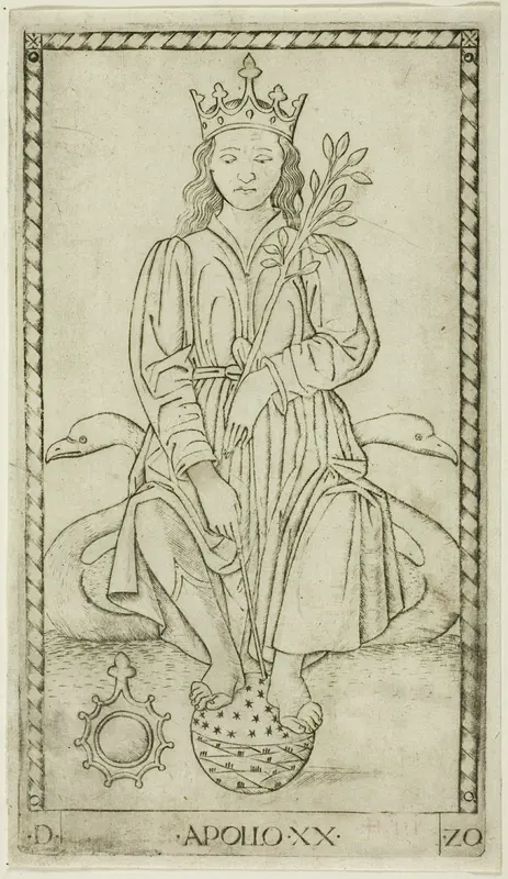 Apollo, plate 20 from Apollo and the Muses