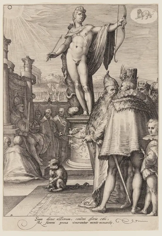 Apollo Presiding over the Arts of Government, from Seven Planetary Gods