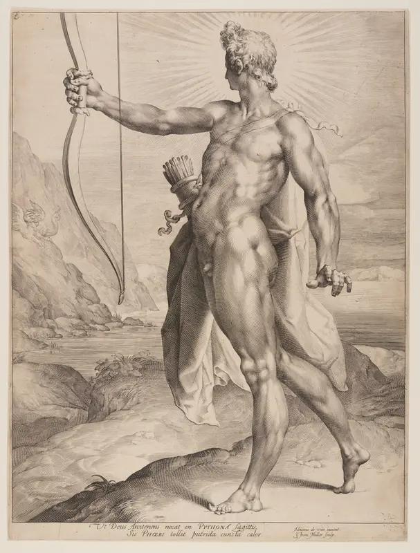 Apollo Slaying the Python