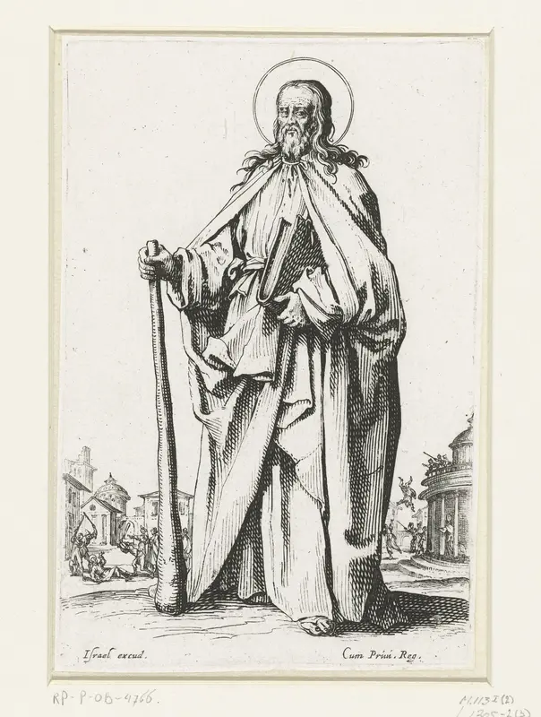 Apostel Jakobus de Mindere Wall Art by Jacques Callot - High-Resolution Digital Print