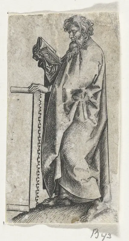 Apostel Simon Wall Art by Martin Schongauer - High-Resolution Digital Print