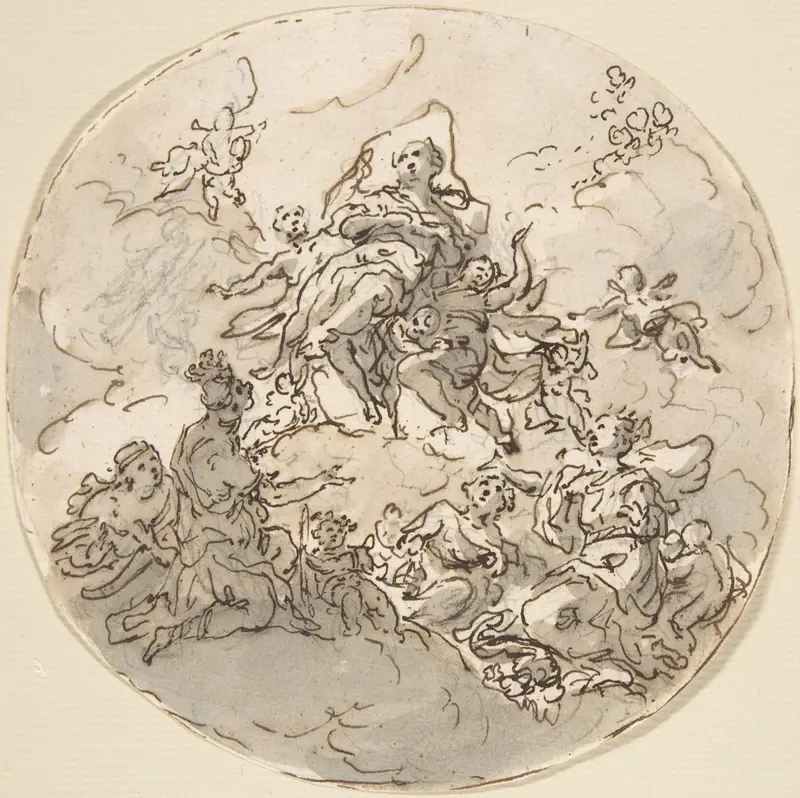 Apotheosis Wall Art by Johann Georg Etgens - High-Resolution Digital Print