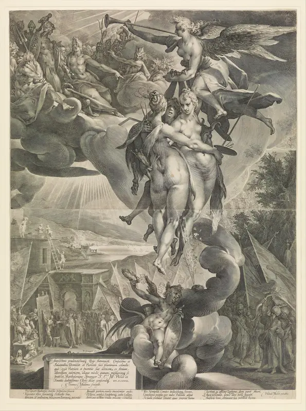 Apotheosis of the Arts Wall Art by Jan Muller - High-Resolution Digital Print