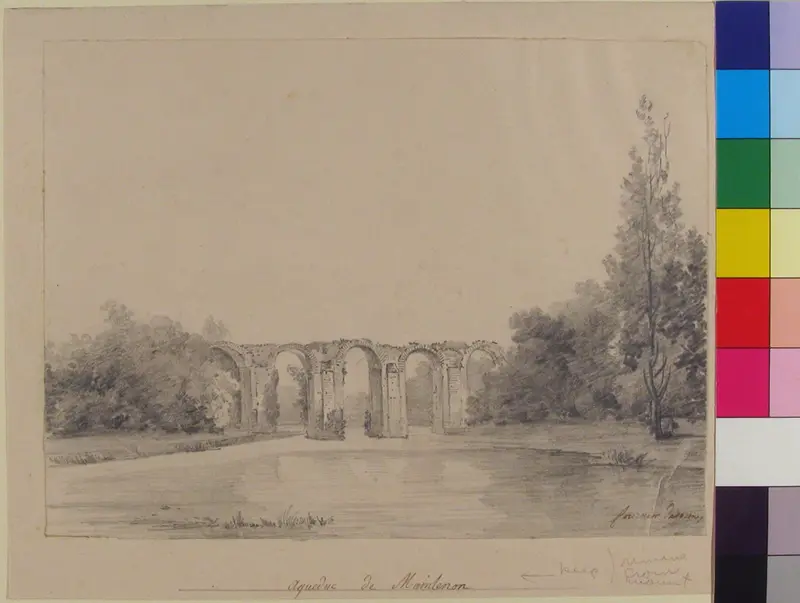 Aqueduc de Maintenon Wall Art by Charles Fournier des Ormes - High-Resolution Digital Print