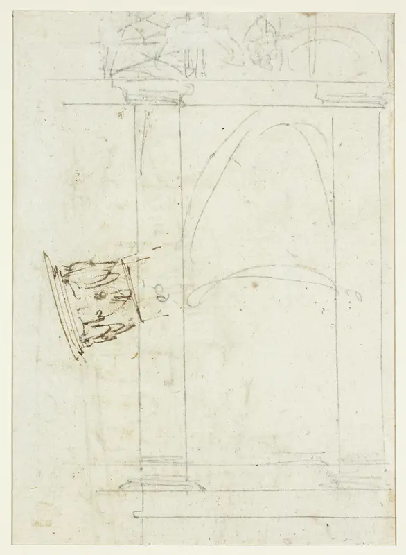 Architectural Sketches Wall Art by Canaletto - High-Resolution Digital Print