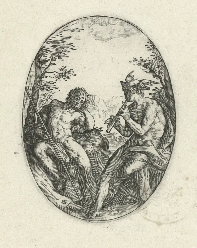 Argus en Mercurius Wall Art by Unknown - High-Resolution Digital Print