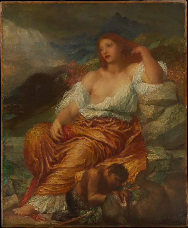 Ariadne Wall Art by George Frederic Watts - High-Resolution Digital Print
