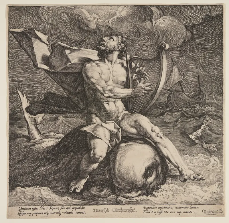 Arion on a Dolphin
