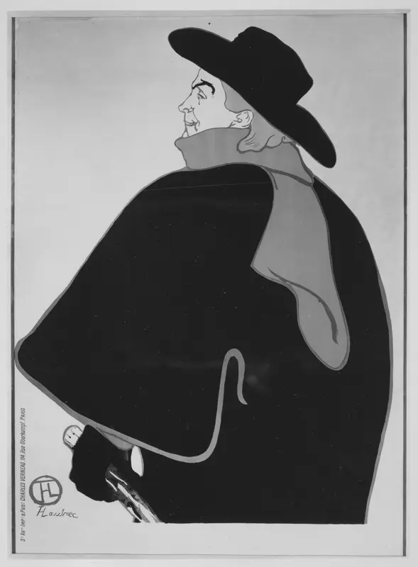 Aristide Bruant, dans son cabaret