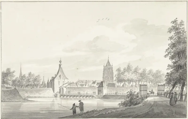 Arkelpoort te Gorinchem Wall Art by Pieter Jan van Liender - High-Resolution Digital Print